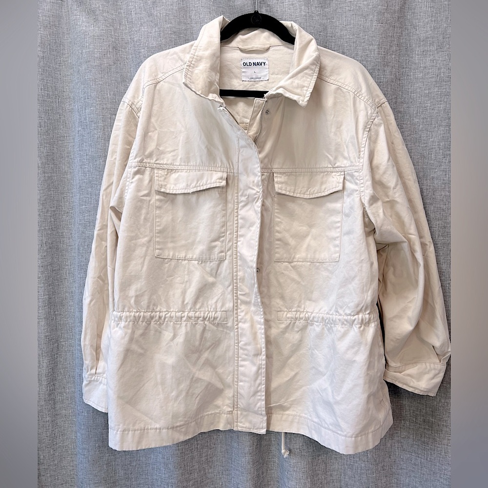 Old Navy Women’s Utility Jacket Large NWOT - Picture 1 of 4